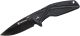 Smith & Wesson Black Rubber Alum Liner Lock Knife