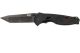 Sog Flash II - Partially Serrated Black Tini Knife