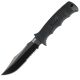 Sog Seal Pup Elite Nylon Sheath Black Tini Partially Serrated Fixed