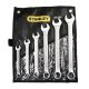 Stanley - 6pc Combination Wrench Set 10-21mm