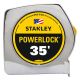 Stanley 35' Powerlock Chrome Measuring Tape