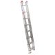 Werner Extension Aluminium Industrial Ladder 200lb 16ft.