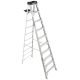 Werner Step Aluminum Ladder Type 11 10' 300lb