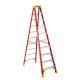 Werner Step Fiberglass Ladder Type 1 10' 300lbs.