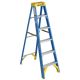 Werner Step Fiberglass Ladder Type 1 6' (USA) 250lb (Blue)