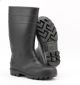 AGRIPRO Black Sole Steel Tip Tall Rubber Boots