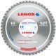 Lenox Steel Circular Saw Blade 7 1/4