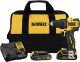 DEWALT 20V MAX Cordless Drill / Driver Kit, Compact, 1/2-Inch 