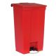 Rubbermaid Step On Bin Container 23 Gallon Red
