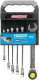 Channellock Ratcheting Wrench (Spanner) Set Metric On Rack 6pc