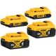 DEWALT 20V MAX Battery Lithium Ion (4-Ah & 2-Ah) - 4Pack