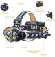 Rechargeable Headlamp OUTERDO 6 LED 8 Modes USB Rechargeable W/P w/Batteries