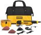 DEWALT Oscillating Tool Kit, Corded, 3-Amp, 29 Pcs