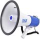 Portable Megaphone Speaker PA Bullhorn - Built-in Siren, 50W 1200 Yard Range