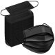American Bling Black Disposable 3-Ply Face Masks 50/box