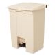 Rubbermaid Step On Bin Container 18 Gallon / 68 L - Beige