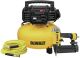 Dewalt 18G Brad Nailer and 6 Gallon Oil Free Air Compressor Combo Kit