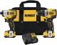 DEWALT XTREME 12V MAX Cordless Drill & Impact Driver Combo Kit w/Recip Saw