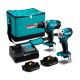 Makita 18V Combo Hammer Drill DHP453 + Impact Driver DTD156