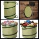 Fiskars Kangaroo Collapsible Container Gardening Bag, 30 Gallon, Green