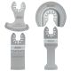 XXGO 4 Pcs Oscillating Multi Tool Diamond Blades for Grit Grout Removal