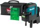 Makita 12V CXT Self-Level Cross-Line/4 Pt. Green Laser
