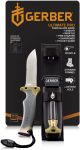 Gerber Gear Ultimate Tactical Knife with Fire Starter, Sharpener & Sheath 4.75