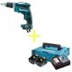 Makita 18V Mobile Brushless High Speed Screwdriver w/2 Batteries & Charger