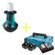 Makita 18V X2 LXT Li-Ion Cordless Upright LED Area Light w/2 Batteries Charger