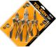 Tolsen 3pc Pliers Set Cr-V Black Finish (8' Comb, 6