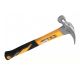 Tolsen Claw hammer with curved tip 16oz  GRIPro fiberglass handle
