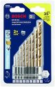 Bosch 9pc Impact Tough Titanium Drill Bit Set