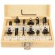 Tolsen 12pc Carbide Router Bit Set
