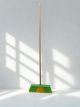 Broom with wood handle - R Lee