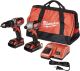Milwaukee M18 18V Lithium-Ion Cordless Hammer Drill/Impact Driver Combo Kit