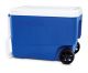 Igloo Wheelie Cooler 38 Qt Blue & White