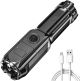 SHENGAO XPE LED Home Flashlight Outdoor Camping Hunting Portable USB Rechargeabl