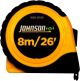 Johnson Metric/Inch Power Tape 8m/26'