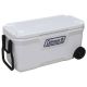 Coleman 316 White 100 Qt Wheeled Insulated Marine Cooler