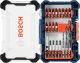 Bosch 20 pc Driven Impact Screwdriving and Drilling Custom Case Set