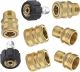 M Mingle Pressure Washer Adapter Set Quick Disconnect Kit M22 Swivel to 3/8