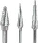 BOSCH 3 piece High Speed Steel Step Drill Bit Set