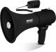 Pyle 50W Portable Megaphone Bullhorn Speaker w/Microphone Alarm Siren & Adj Volu