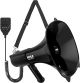 Pyle 100-Watt Square Megaphone Bullhorn, Lightweight and Portable Loudspeaker