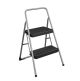 COSCO 2-Step Household Folding Steel Step Stool, ANSI Type 3, 200 lb Weight Capa