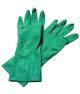 Green Nitrile Flock Lined Gloves - XL