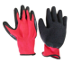 Red & Black Latex Coated Polyester Knit Glove 9 Inch