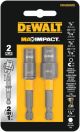 DEWALT Magnetic MAX IMPACT Double Ended Carbon Steel Nut Driver 2pk