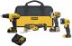 Dewalt 20V Max 4-Tool Combo w/2 Batteries & Charger