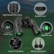 Binoculars for Adults,20 x 50 High Power Waterproof with Porro BAK4 Prism